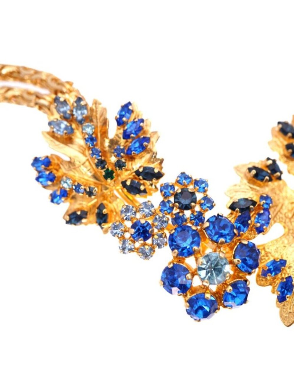 Dior Rhinestone Necklace Vintage Ri - Picture 5 of 10